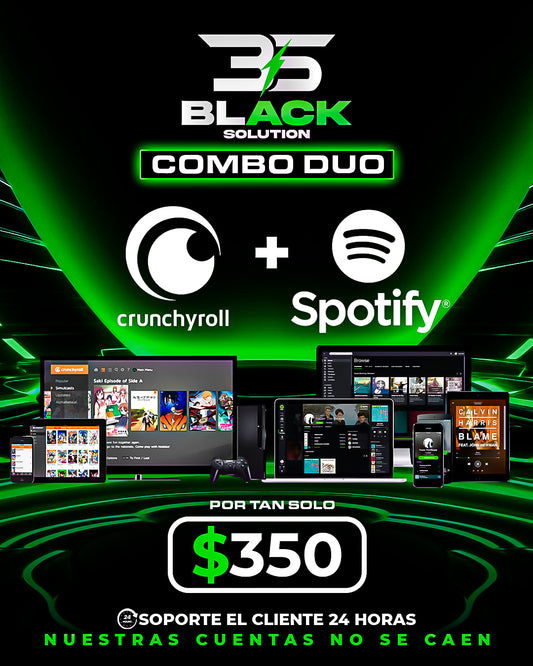 CRUNCHYROLL + SPOTIFY PREMIUN