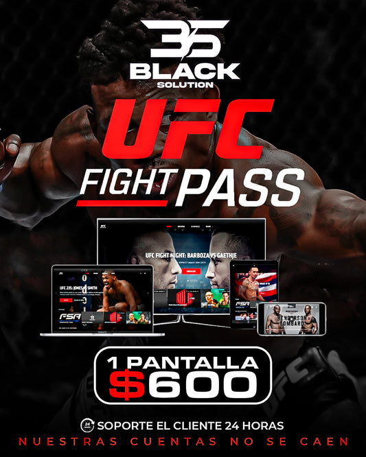 UFC Fight Pass (1 PANTALLA)